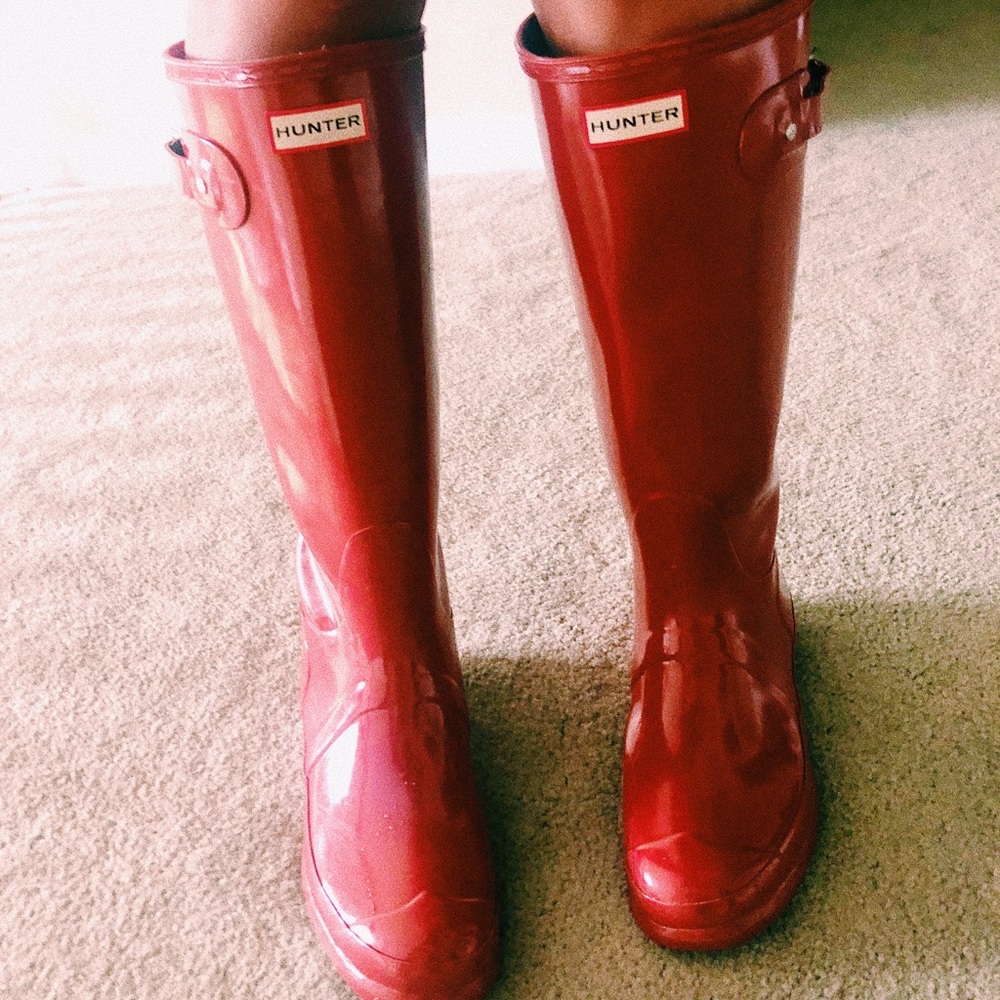 Hunter Boots Size 10